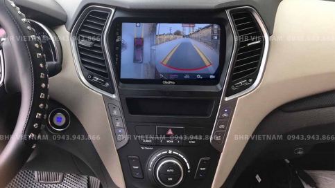 Màn hình DVD Android liền camera 360 xe Hyundai Santafe 2012 - 2018 | Oled Pro X5S 